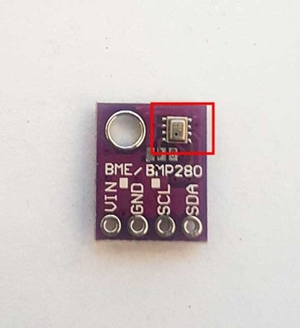 БМП 280 I2C с дефектом