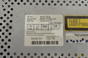фото thumb №8, Заводские радио cd fiat sedici 39101-79j0 2006-14