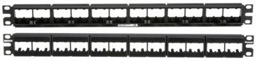 PANDUIT Patchpanel 24p pusty mini-com prosty UTP