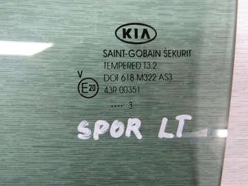 фото thumb №13, Kia sportage iii стекло дверь задняя зад 2013