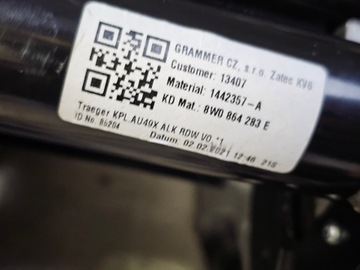 фото thumb №11, Підлокітник тунель середній бардачок захист audi a4 b8 8w a5 рестайлінг 8w1863241d