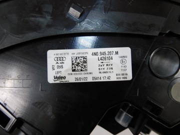 фото thumb №11, Audi a8 d5 4n лампы зад накладка oled matrix