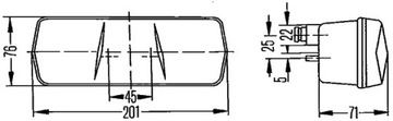фото thumb №12, Лампа зад p mercedes o 309 t2 l t1 601 t1 b602 t1 tn 60 70 700 800