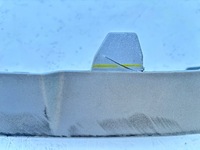 фото thumb №8, Mercedes glb w247 накладка спойлер бампера перед a2478857800 a2478855701