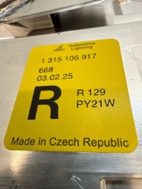 Оригинальный правый поворотник передний mercedes-benz sl r129 1315106917 Киев, фото thumb