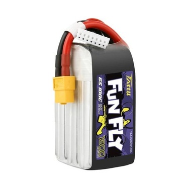 Аккумулятор Tattu Funfly 1300 мАч 22,2 В 100C 6S1P XT60