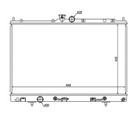 фото thumb №1, Радіатор mitsubishi outlander, 02 - 06 mr993927