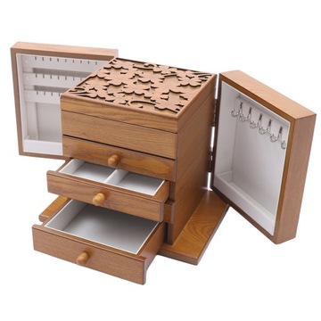 БОЛЬШОЙ СУНДУК ДЛЯ ЮВЕЛИРНЫХ ШКАТУЛОК RETRO BOX