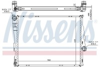 Радіатор води 60782a nissens bmw 3 e46 Недорого, фото thumb