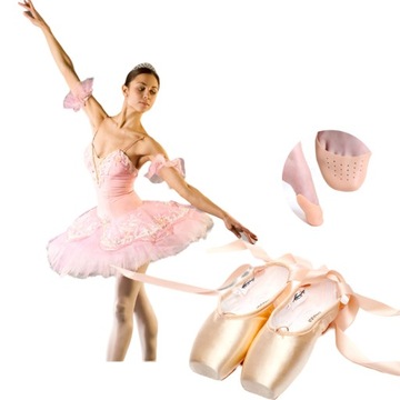 ballet Pointe Shoes Buty do Baletu Baletki Pointy DZIEWCZYNA ROz 31-40