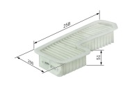 фото thumb №1, Bosch f 026 400 353 фільтр повітря