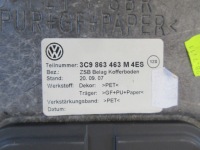 фото thumb №6, Підлога обшивка багажника задня kombi vw passat b7