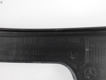 фото thumb №9, Mercedes s-klasa w223 20- ползун бампер перед