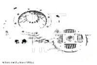 фото thumb №1, Набір зчеплення adv183068 блакитний print