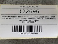 фото thumb №4, Прокладка крышки багажника задняя mercedes ml w166