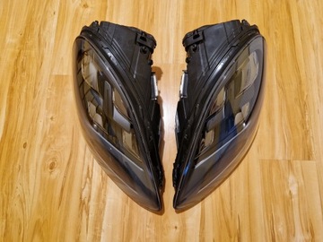 фото thumb №9, Идеальная лампа перед porsche panamera ii 971 973 matrix 16-24 чёрный чёрная