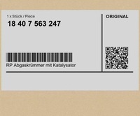 фото thumb №1, Rp коллектор выпускной с катализатор mini r57 r57 r55 r55 r56 r56