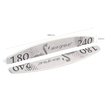 Пилочка для ногтей 180/240 Boat Crescent Standard Foil Aba Group 100 шт.