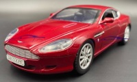 Aston Martin DB9 Coupe 1:24 модель Motormax 73321 красный