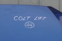 фото thumb №2, Mistdubishi colt 2008-2013r t96 капот niebieska 5900a254