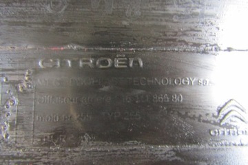 фото thumb №9, Спойлер накладка дифузор бампер зад citroen c4 cactus 14-16