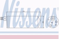 фото thumb №2, Nissens 95363 осушувач, кондиціонер