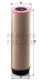 фото thumb №4, Mann-filter cf 1650 фільтр повітря вторинного