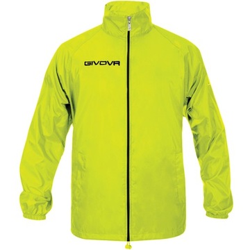 Куртка Givova Rain Basico Fluo желтая RJ001 0019 3X