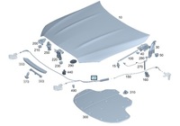 фото thumb №1, Тяга трос капот mercedes c klasa w206 21-