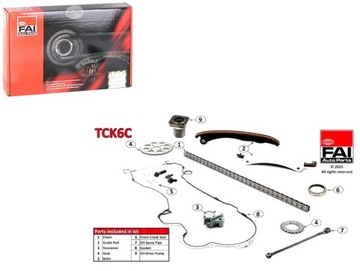 фото thumb №1, Набор цепи распределительный вал fiat 1,3 jtd fai autopart