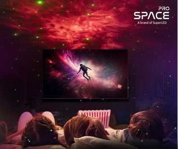 Space Pro Galaxy Star Projector 3D лазерный проектор + пульт дистанционного управления