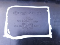 Kia x-ceed | дифузор спойлер накладка вихлоп хром бампера задній 86671-j7ca0 Доставка, фото thumb