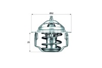 фото thumb №2, Mahle tx 64 82 термостат, рідина охолоджуючий