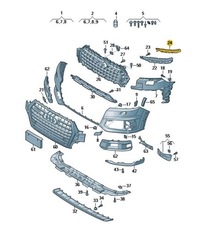 фото thumb №1, Нове оригінальні audi оригінальний номер заглушка 4m0807750b