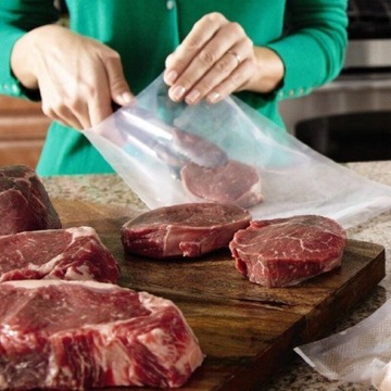 ФОЛЬГА ДЛЯ ВАКУУМНОЙ УПАКОВКИ, РУКАВ 28 СМ, РУЛОН 6 М