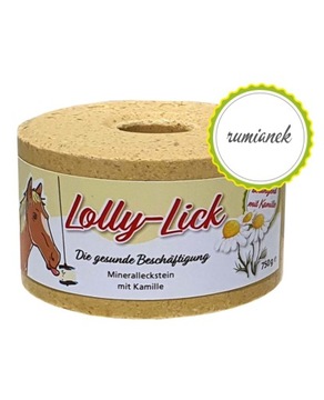 LollyLick IMIMA лизунец для лошадей с ромашкой 750г