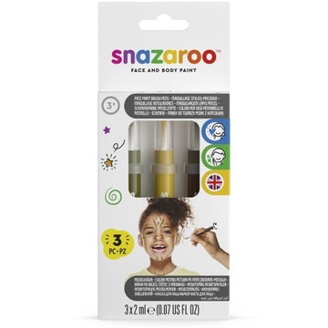 КРАСКИ ДЛЯ ЛИЦА КИСТОЧКИ КРАСКИ SNAZAROO