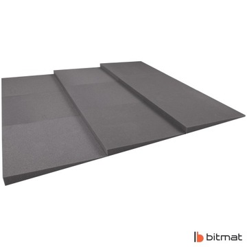 Акустическая панель КЛИН 3D 50х50х5 см, наклонная, полиуретан, улучшенная акустика