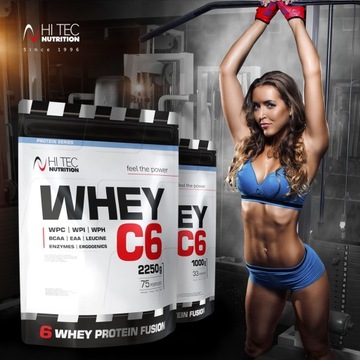HI TEC Whey C-6- 1000 г БЕЛКА WPI WPH WPC