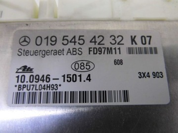 фото thumb №6, Mercedes 202 реле модуль abs 0195454232 k07