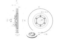 фото thumb №1, Brembo тормозные диски тормозные 2szt isuzu d-max 2.5 d 4x4