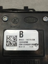 фото thumb №2, Land rover range rover sport l320 перемикач пам'ять сидіння ah2214776ba