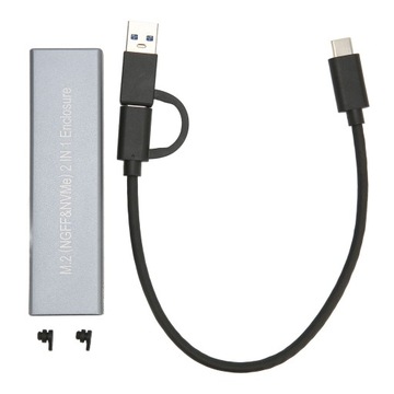 Корпус твердотельного накопителя M.2 NVME SATA с двойным протоколом