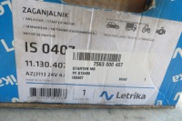 Стартер letrika 24v 4,0kw 11.130.407 azj3113 mercedes Цена, фото thumb
