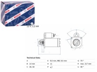 Купить Стартер ds ds 3 ds 4 citroen berlingo berlingo multispace berlingo, фото thumb