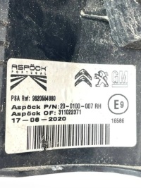 фото thumb №7, Лампа задня права citroen berlingo partner combo iii 3 iv 4 9820554880
