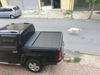 фото thumb №10, Vw volkswagen amarok 2010-2022 ролета алюминиевая надстройка крышка красивая