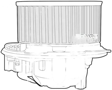 фото thumb №1, Повітродувка вентилятор повітропровід dea32003 denso audi a3