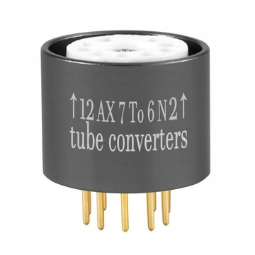 12AX7 E Wymień 6N2 6N6 6DJ8 Adapter gniazd rurowych
