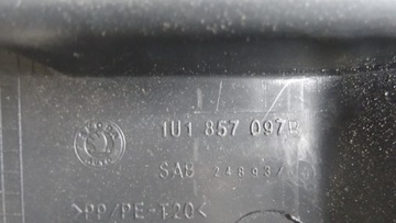 фото thumb №7, Бардачок пассажира skoda оригинальный номер 1u1857097b